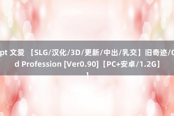 gpt 文爱 【SLG/汉化/3D/更新/中出/乳交】旧奇迹/Old Profession [Ver0.90]【PC+安卓/1.2G】